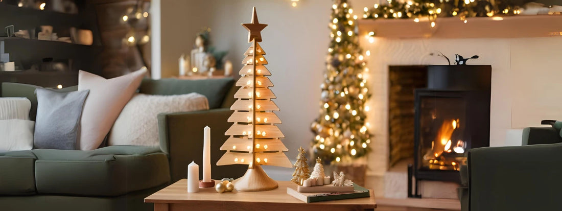  fabriquer un sapin de Noël en bois